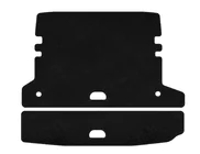 BMW 3 Serie F30/F31 2012–2019 Textiele kofferbakmat Premium V-2 (voor F-31, Zwart) foto 1