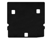 Chevrolet Orlando 2010–2018 Textiele kofferbakmat Premium V-2 (Zwart) foto 1