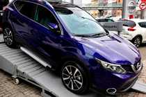 Nissan Qashqai 2014–2021 Zijsteps X5-type (set 2 stuks, aluminium) foto 2