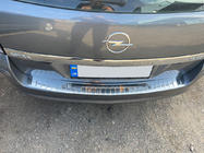 Opel Astra H 2004–2013 Achterbumper beschermlijst OmsaLine glanzend (SW, RVS) foto 4