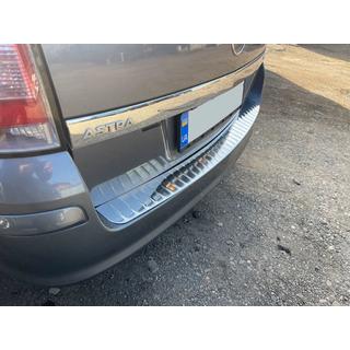 Achterbumper beschermlijst OmsaLine glanzend (SW, RVS) Opel Astra H 2004–2013 foto 3