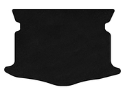 Honda FR-V 2004–2009 Textiele kofferbakmat Classic (Zwart) foto 1