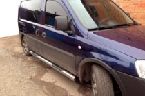 Opel Combo 2002–2012 Sidebars (2 stuks, RVS) foto 1
