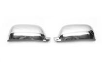 Volkswagen Touareg 2002–2010 Chromen spiegelkappen 2003-2007 (2 stuks, RVS) Carmos - Turks staal foto 4