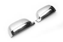 Volkswagen Touareg 2002–2010 Chromen spiegelkappen 2003-2007 (2 stuks, RVS) Carmos - Turks staal foto 6