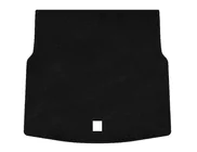 Mercedes C-klasse W205 2014–2021 Textiele kofferbakmat Classic (SD, Zwart) foto 1
