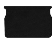 Peugeot 208 2012–2019 Textiele kofferbakmat Classic (HB, 5-deurs, zwart) foto 1