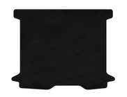 Renault Dokker 2013–2022 Textiele kofferbakmat Classic (Zwart) foto 1