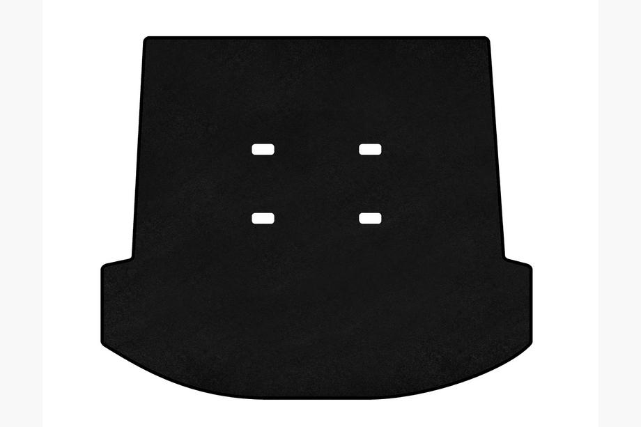 Toyota Fortuner 2006–2015 Textiele kofferbakmat Classic (Zwart) Image