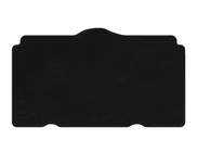 Toyota Yaris 2006–2011 Textiele kofferbakmat Classic (HB, 5-deurs, zwart) foto 1