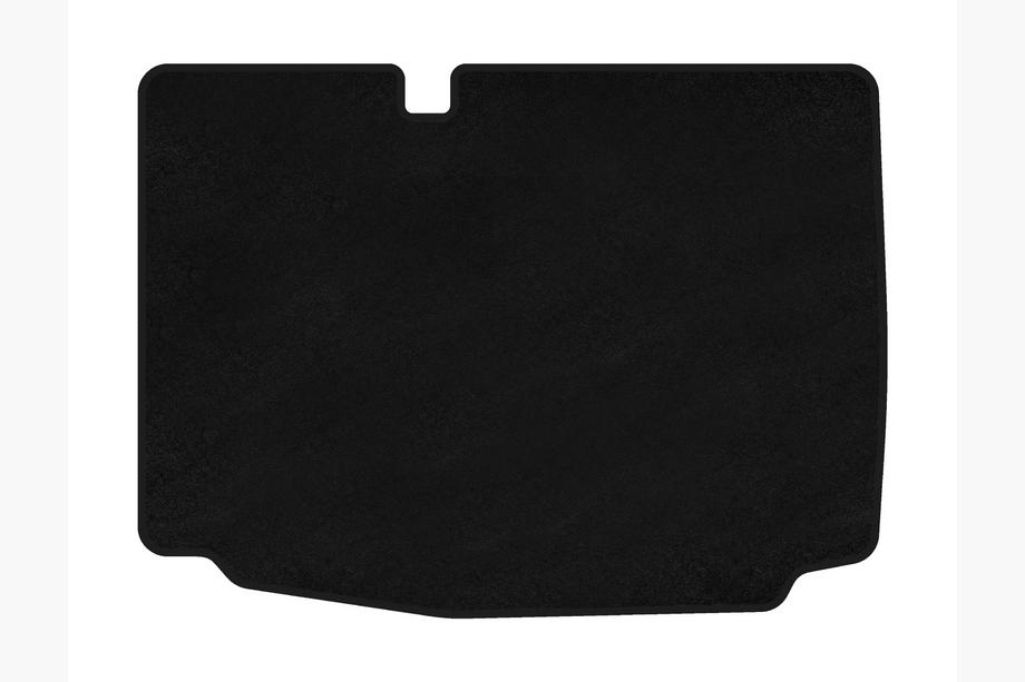 Volkswagen Polo 2010–2017 Textiele kofferbakmat Classic (HB, 3/5-deurs, zwart) Foto 1
