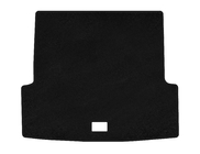 BMW 3-serie E90/E91 2005–2011 Textielen bagageruimtemat Classic (voor E91, zwart) foto 1