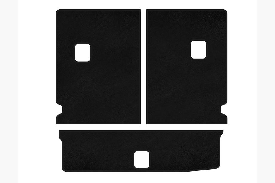 Chevrolet Orlando 2010–2018 Textiele kofferbakmat Classic V-1 (Zwart) Image