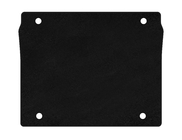 Fiat Doblo II 2010–2022 Textiele kofferbakmat Classic (5-zits/korte wielbasis, zwart) foto 1