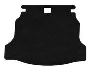 Honda Civic HB 2012–2020 Textiele kofferbakmat Classic (HB, 5-deurs, zwart) foto 1