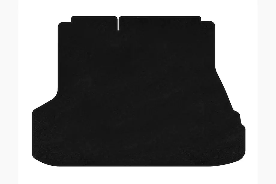 Kia Cerato 1 2004–2009 Textiele kofferbakmat Classic (SD, Zwart) Image