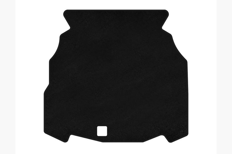 Mercedes C-Klasse W203 2000–2007 Textiele kofferbakmat Classic (SD, Zwart) Image
