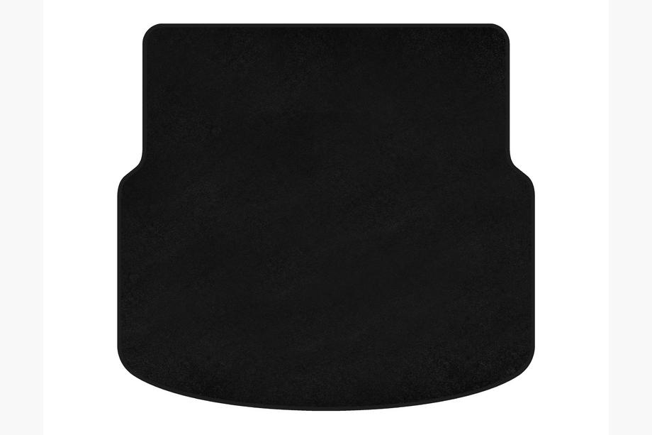 Mercedes C-klasse W204 2007–2015 Textiele kofferbakmat Classic (SD, Zwart) Foto 1
