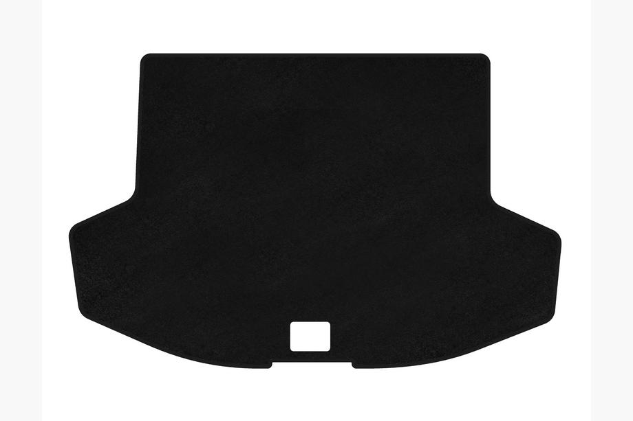 Mitsubishi Lancer X 2008– Textiele kofferbakmat Classic (HB, Zwart) Image