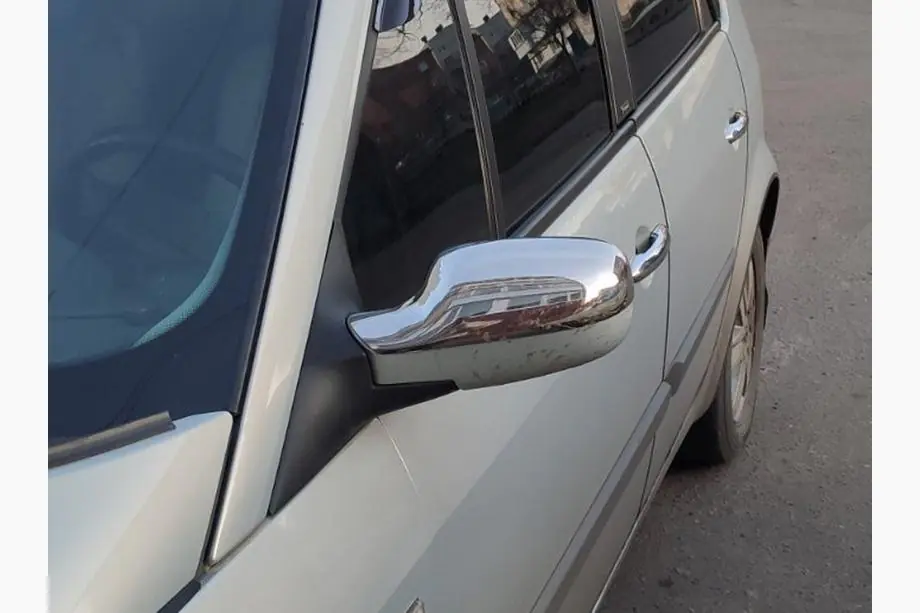 Renault Scenic/Grand 2003–2009 Spiegelkappen (2 stuks, RVS) Image