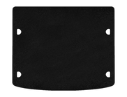 Porsche Cayenne 2003–2010 Textiele kofferbakmat Classic V2 (Zwart) foto 1