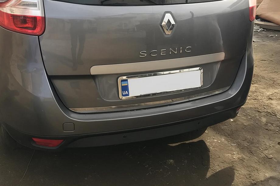 Renault Scenic/Grand 2009–2016 Kofferbakrand (voor Grand, RVS) Image