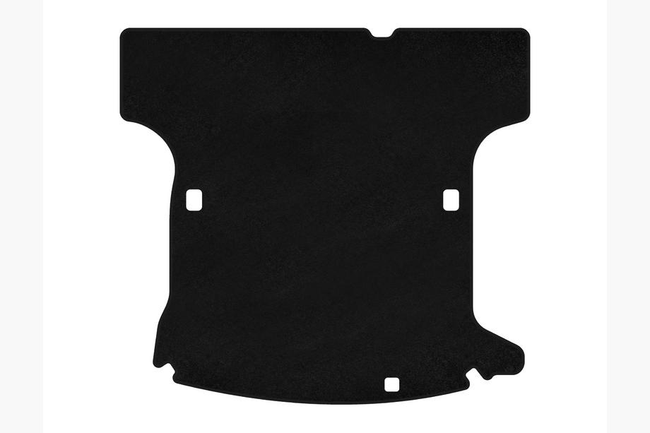 Renault Logan I 2005–2008 Textiele kofferbakmat Classic (2005-2009, SW, 5-zits, Zwart) Foto 1