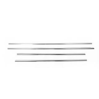 Raamomlijsting (4 stuks, RVS) Renault Scenic/Grand 2009–2016 foto 2