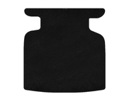 Toyota Avensis 2003–2009 Textiele kofferbakmat Classic (SD, Zwart) foto 1