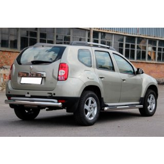 Rechte achterbeugel (RVS) Renault Duster 2008–2017 foto 2
