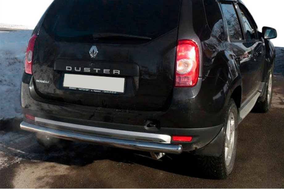 Dacia Duster 2008–2018 Rechte achterbeugel (RVS) Image