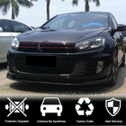 Volkswagen Golf 6 2008–2014 Voorbumper lip Lip V2 (voor GTI HB 2010-2013, carbon) foto 2