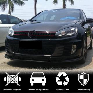 Voorbumper lip Lip V2 (voor GTI HB 2010-2013, carbon) foto 2