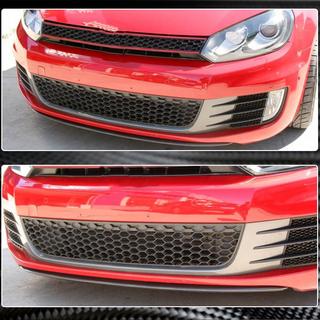 Voorbumper lip Lip V3 (voor GTI HB 2010-2013, carbon) foto 2