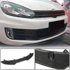 Volkswagen Golf 6 2008–2014 Frontsplitter Lip V4 (voor GTI HB 2010-2013, carbon) foto 1
