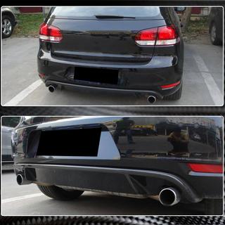 Achterbumperdiffuser V2 (voor GTI HB 2010-2013, carbon) foto 3