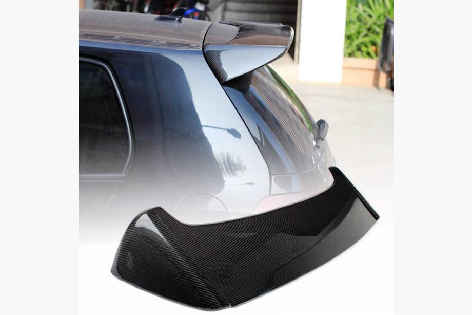 Volkswagen Golf 6 2008–2014 Spoiler V3 (voor GTI/R HB 2010-2013, carbon) Image