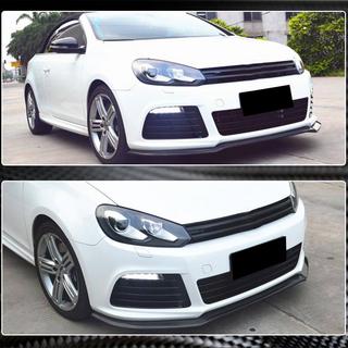 Voorbumper lip Lip V1 (voor R HB 2010-2013, carbon) foto 4