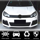 Volkswagen Golf 6 2008–2014 Voorbumper lip Lip V3 (voor R HB 2010-2013, carbon) foto 2