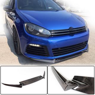 Voorbumper lip Lip V3 (voor R HB 2010-2013, carbon) foto 1