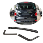 Volkswagen T6 2015–2024 Achterbumper diffuser (voor 2015-2019, carbon) foto 1