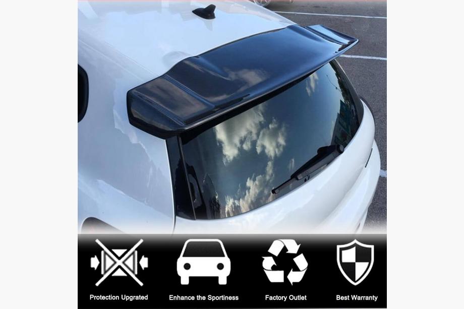 Volkswagen Scirocco 2008–2017 Spoiler V2 (voor Base, carbon) Foto 2