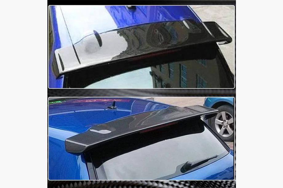 Volkswagen Scirocco 2008–2017 Spoiler V2 (voor Base, carbon) Foto 3