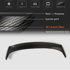 Volkswagen Scirocco 2008–2017 Spoiler V3 (voor Base, carbon) foto 5
