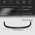 Volkswagen Golf 8 2019– Frontbumper lip Lip (voor GTI HB, carbon) foto 4