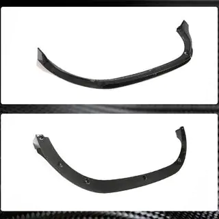 Voorbumper lip Lip (voor GTI HB, dry carbon) foto 3