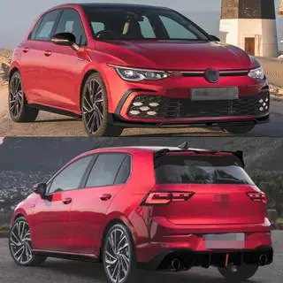 Carbon FullSet bodykit (voor GTI & R EU HB 2019-2024), carbon Volkswagen Golf 8 2019– foto 2