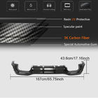 Volkswagen Golf 8 2019– Achterbumper diffuser (voor R HB, droog carbon) foto 6