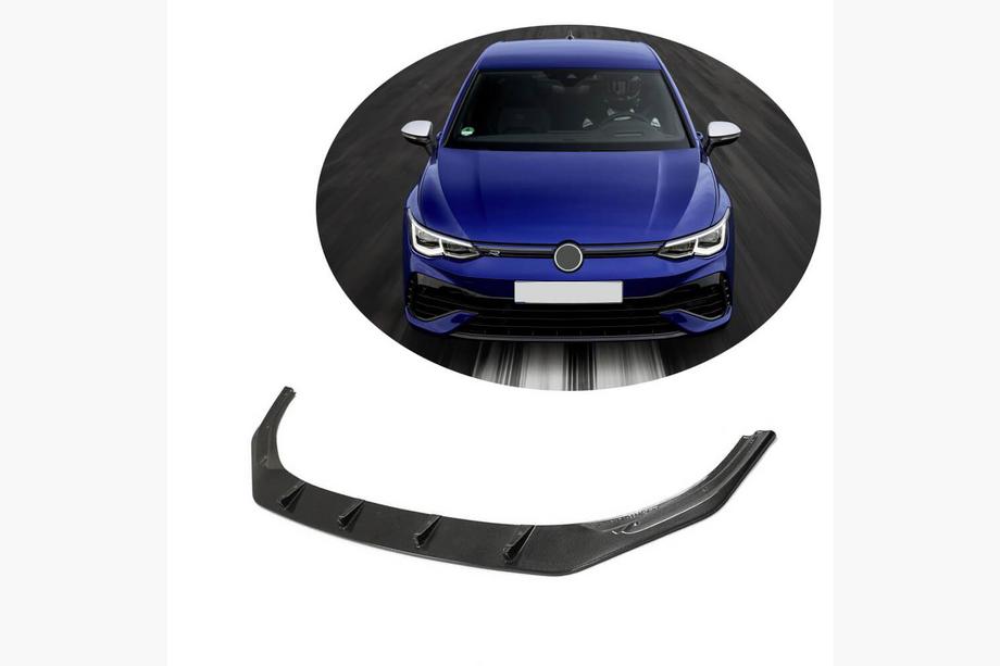 Volkswagen Golf 8 2019– Frontbumper lip Lip (voor R HB 2019-2024, carbon) Image