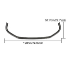 Lexus ES 2018– Front bumper lip (voor Base/F-Sport 2018-2020, carbon) foto 6